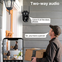 4K 8MP Outdoor Dual-Lens Security Camera