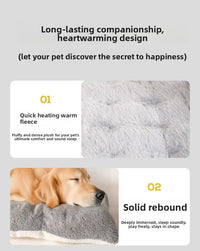 Anti-Anxiety Plush Calming Dog Bed - Ultra Soft Donut Cuddler