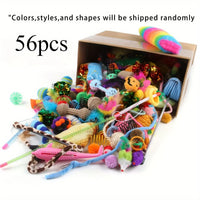 Multi-Piece Cat Toys Mixed Variety Pack