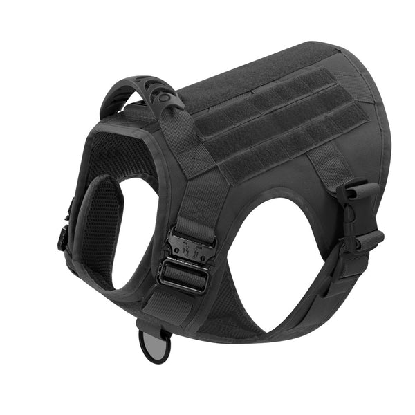 Heavy-Duty Tactical Pet Harness & Leash Set