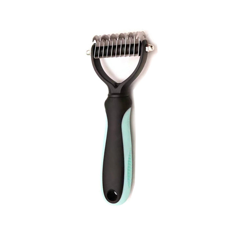 Professional Pet Deshedding Brush & Undercoat Rake