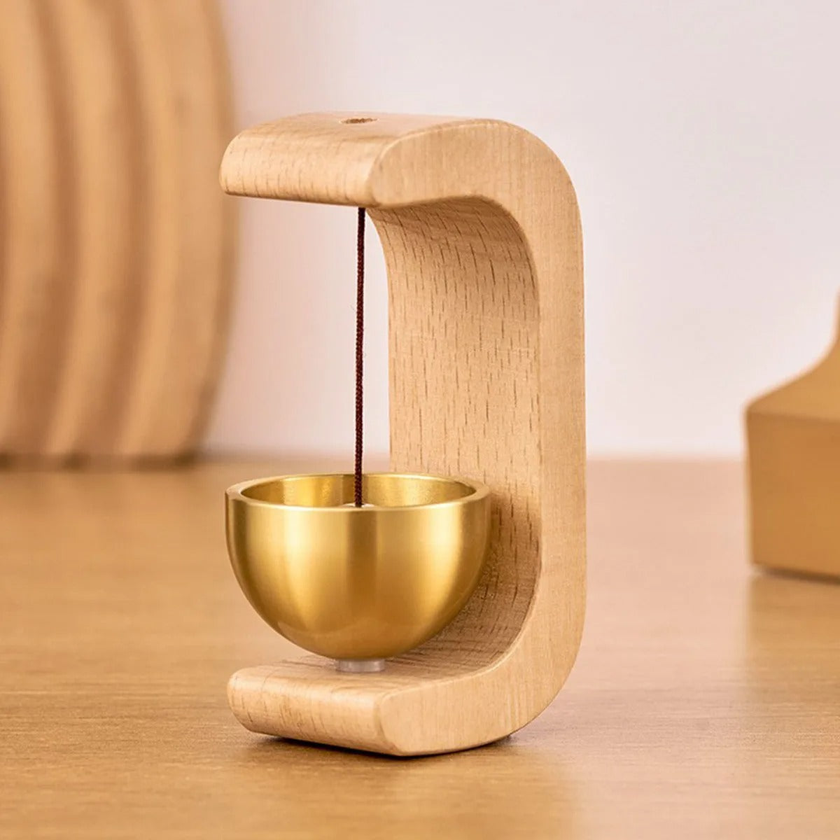 Wooden Wind Chime Wireless Doorbell – Entrance Decor
