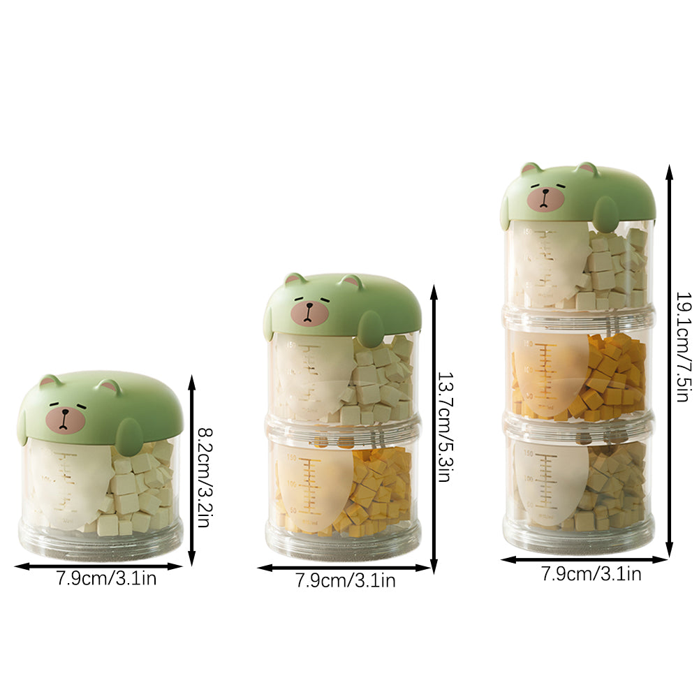 Airtight Stackable Dog Treat Jar – Portable Food Container