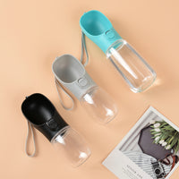 Portable Pet Water Bottle – Leak-Proof Travel Bowl (550ml)