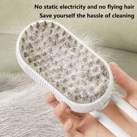 Pet Steam Spray Brush & Deshedder
