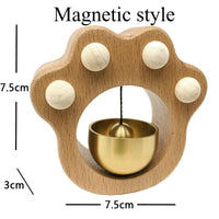 Wooden Wind Chime Wireless Doorbell – Entrance Decor