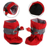 Water-Resistant Outdoor Dog Rain Boots (4 Pack)