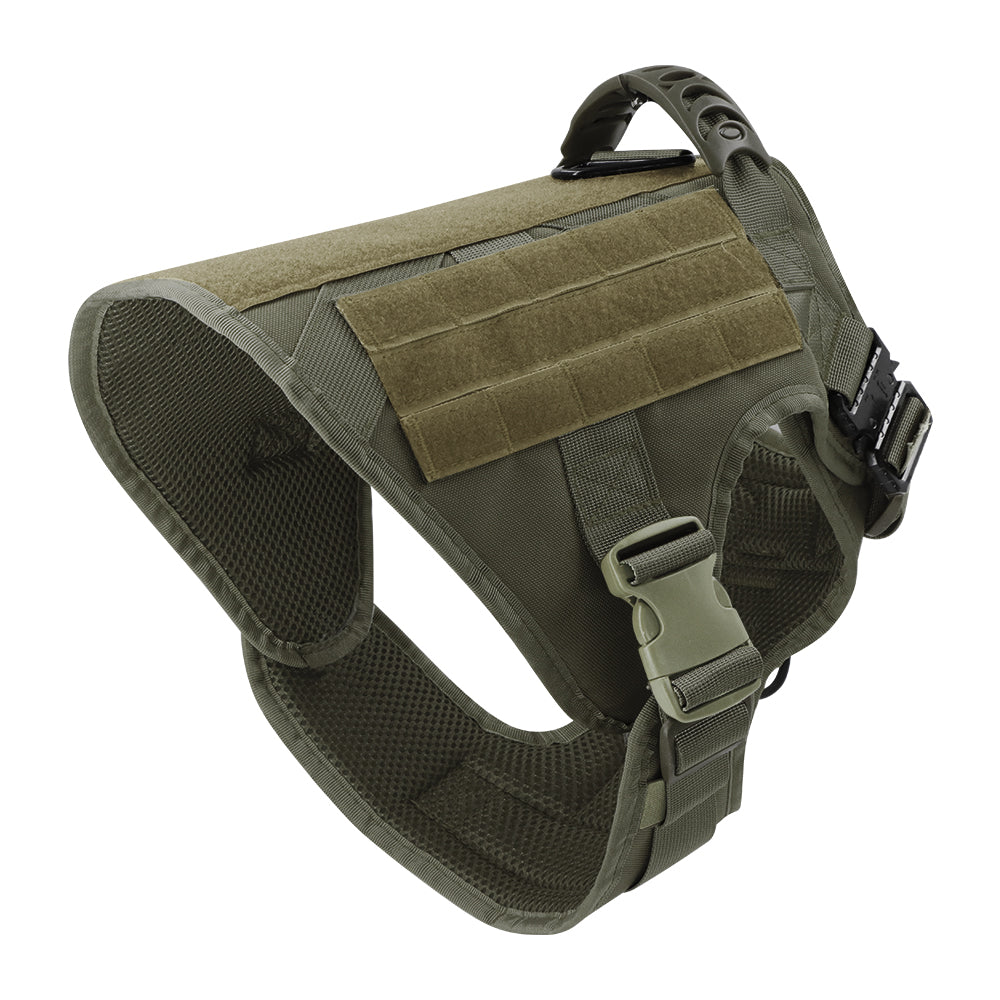 Heavy-Duty Tactical Pet Harness & Leash Set