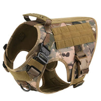 Heavy-Duty Tactical Pet Harness & Leash Set