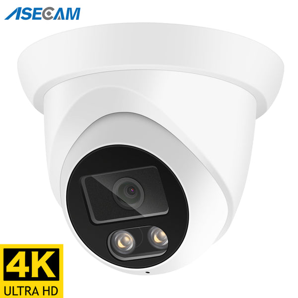 4K 8MP POE IP Camera – AI Color Night Vision