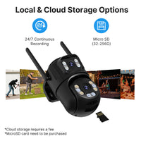 4K 8MP Outdoor Dual-Lens Security Camera
