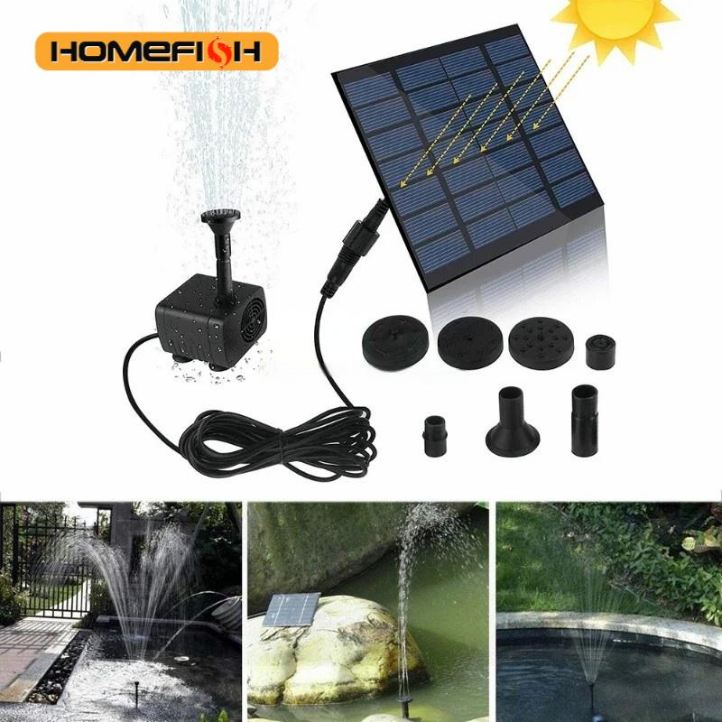 Mini Solar Fountain Pump Kit (1.2W) – Eco-Friendly Water Feature