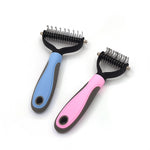 Professional Pet Deshedding Brush & Undercoat Rake