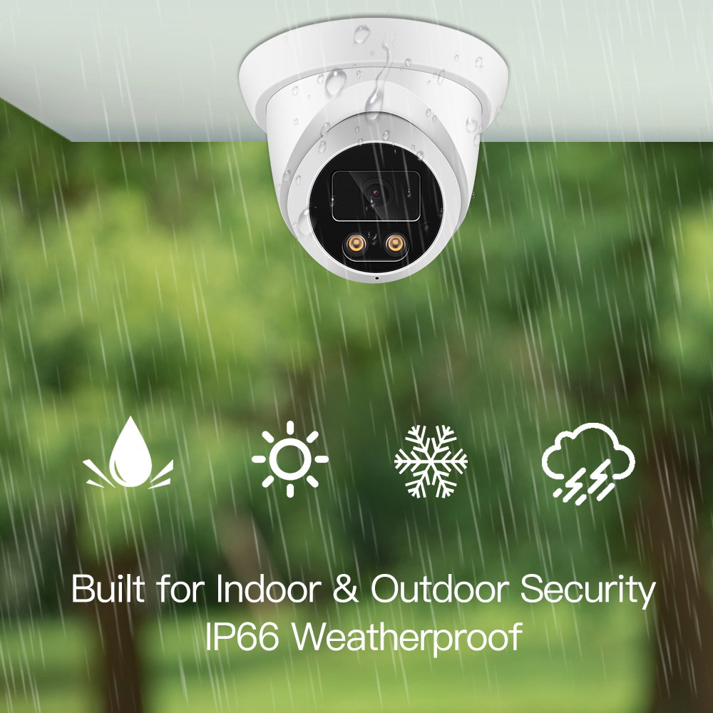 4K 8MP POE IP Camera – AI Color Night Vision