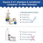 2-in-1 Natural Pet Shampoo & Conditioner for Sensitive Skin