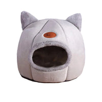 Anti-Anxiety Winter Igloo Cave Bed for Pets