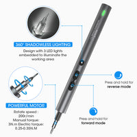 Rechargeable Electric Screwdriver Set for Phone & Watch Repair