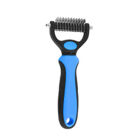 Professional Pet Deshedding Brush & Undercoat Rake