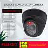 Fake CCTV Security Camera – Red Flashing LED Light