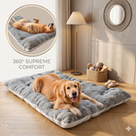 Anti-Anxiety Plush Calming Dog Bed - Ultra Soft Donut Cuddler