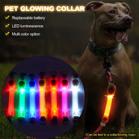 Waterproof LED Light-Up Dog Collar - Night Safety Collar