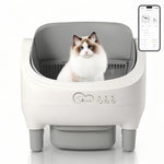 Smart Open-Top Self-Cleaning Cat Litter Box
