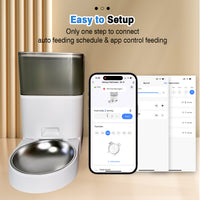 Smart App-Controlled Automatic Pet Feeder (4L)