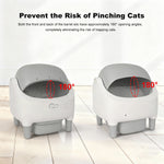 Smart Open-Top Self-Cleaning Cat Litter Box