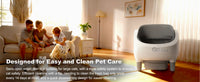 Smart Open-Top Self-Cleaning Cat Litter Box